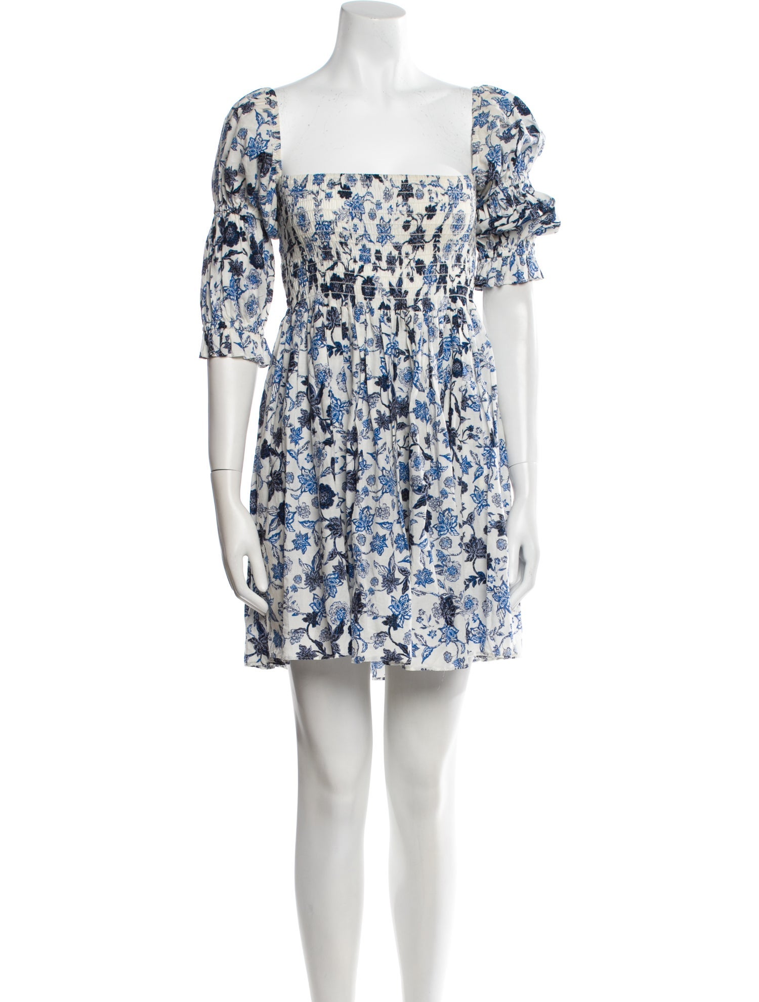 MISA Los Angeles Floral Print Mini Dress