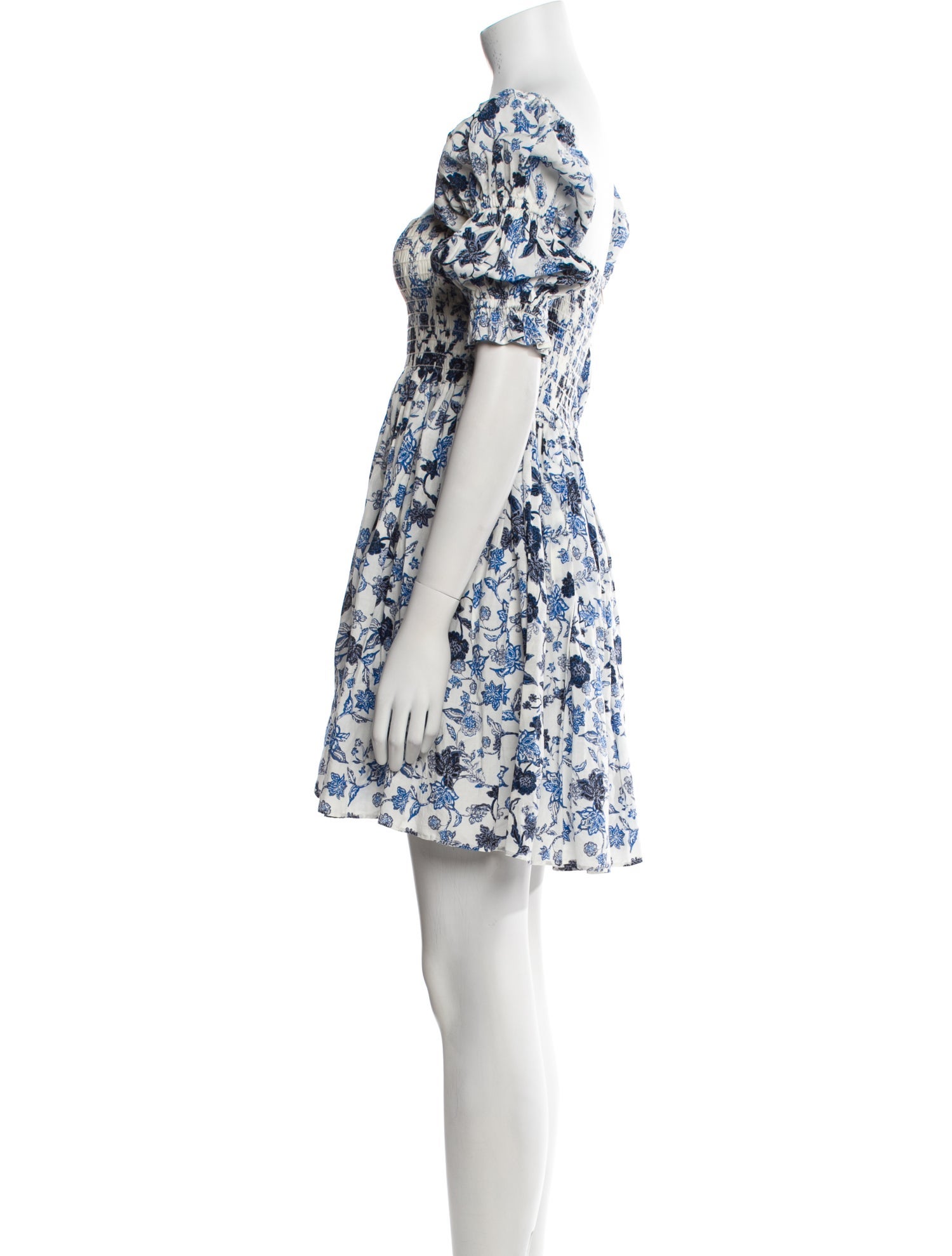 MISA Los Angeles Floral Print Mini Dress