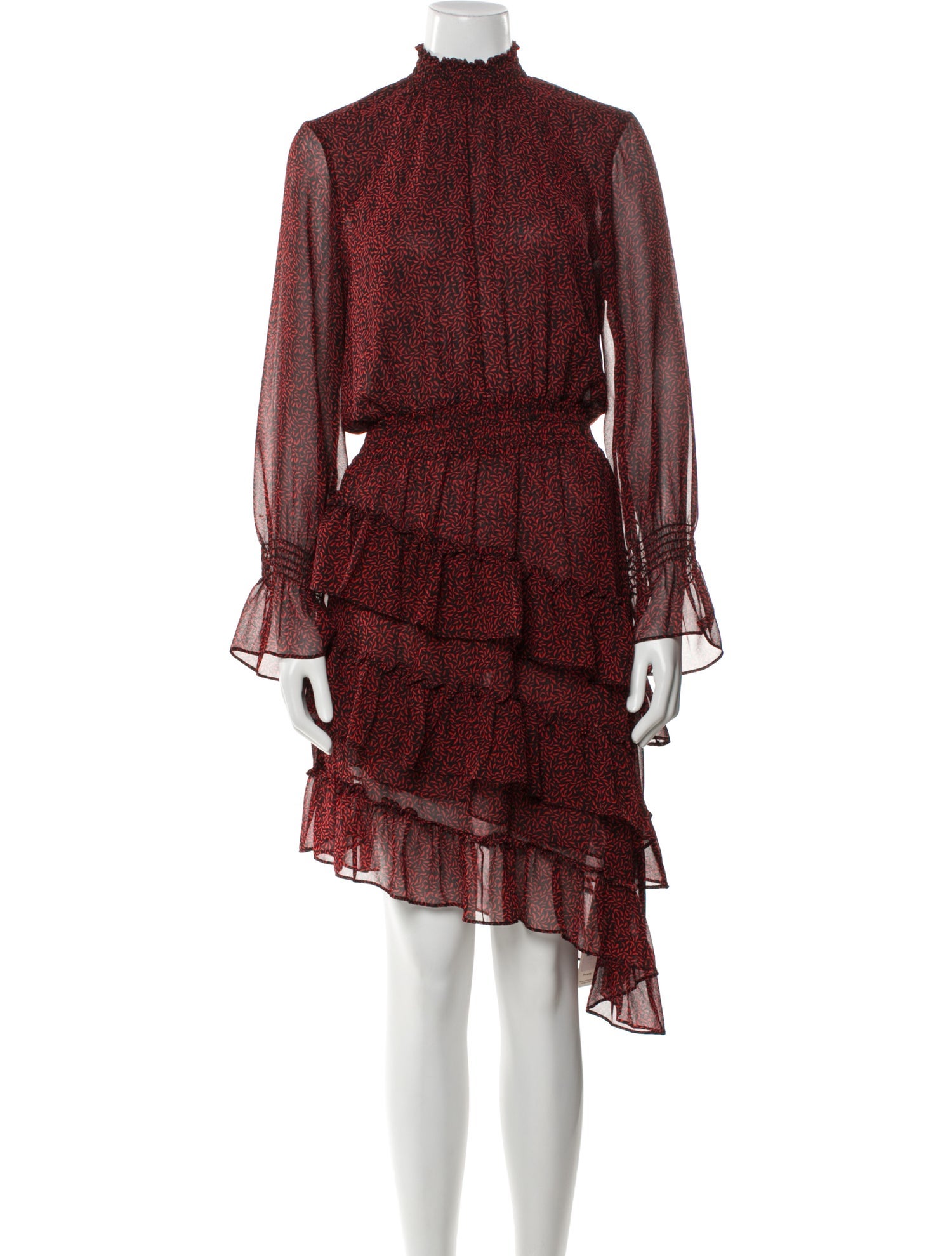 MISA Los Angeles Printed Mini Dress