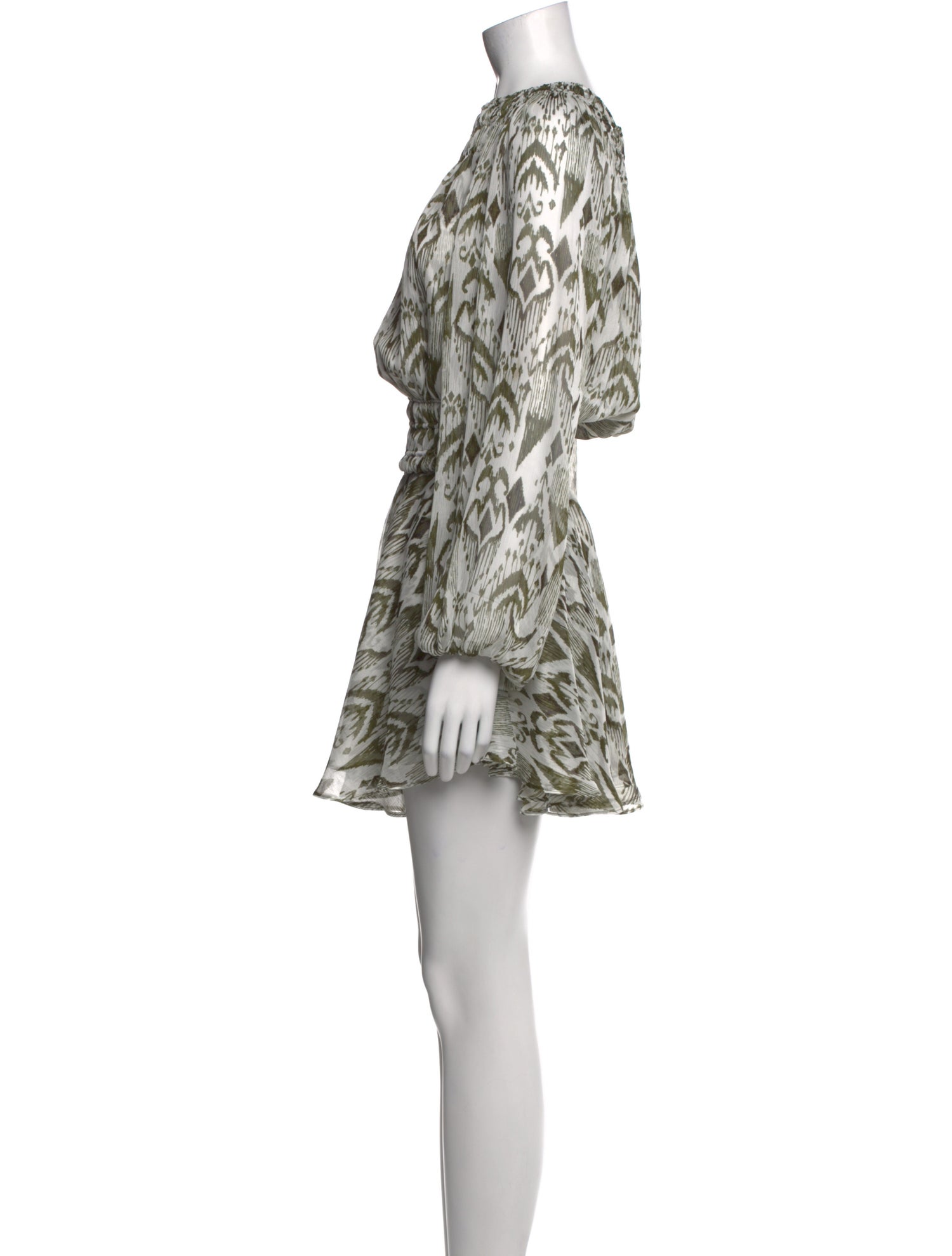 MISA Los Angeles Printed Mini Dress