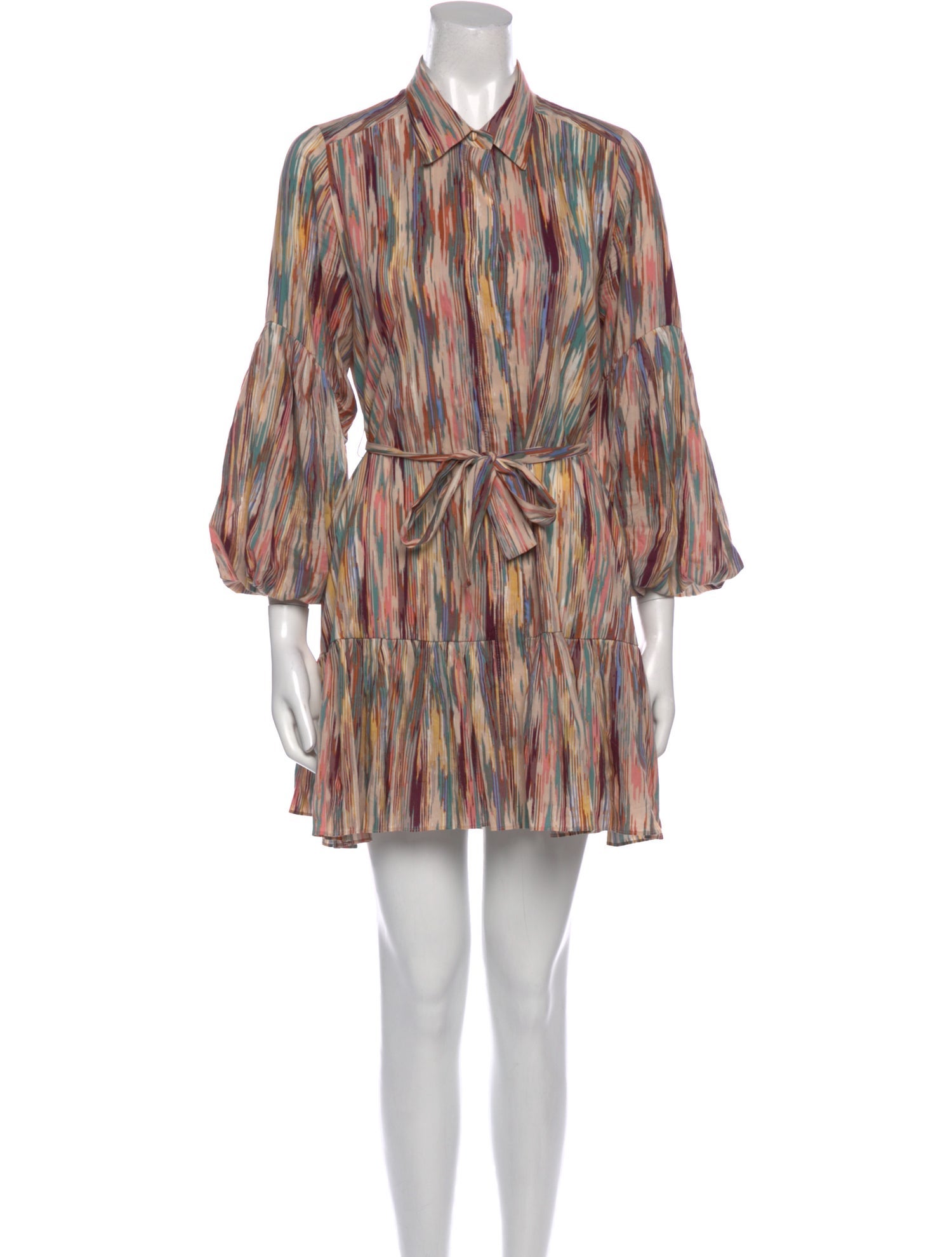 MISA Los Angeles Printed Mini Dress