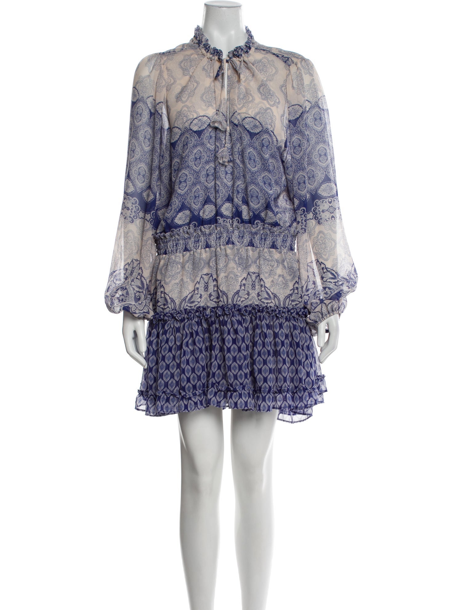 MISA Los Angeles Printed Mini Dress