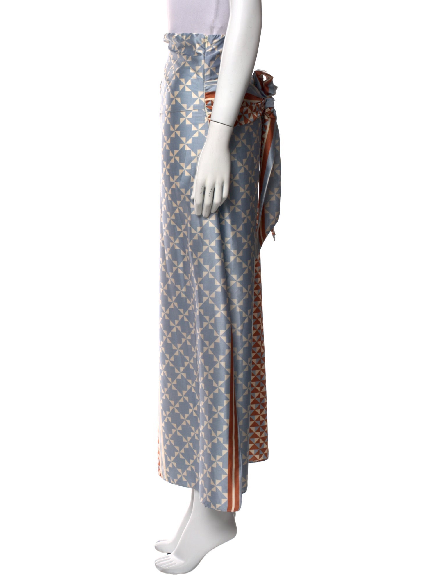 MISA Los Angeles Printed Long Skirt