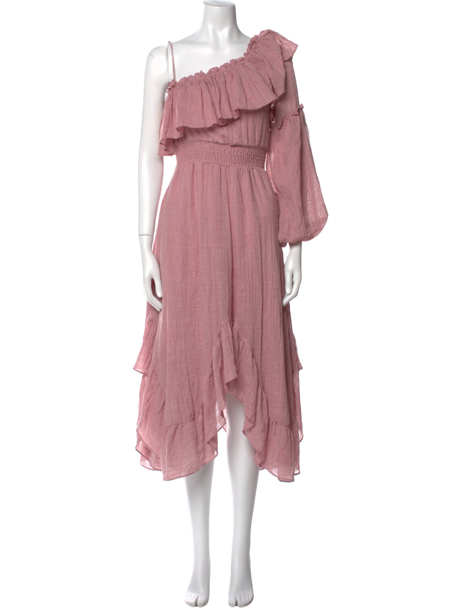 MISA Los Angeles Asymmetrical Long Dress