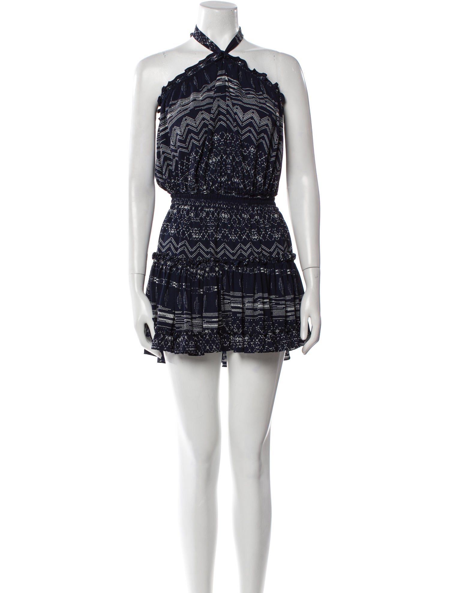 MISA Los Angeles Printed Mini Dress