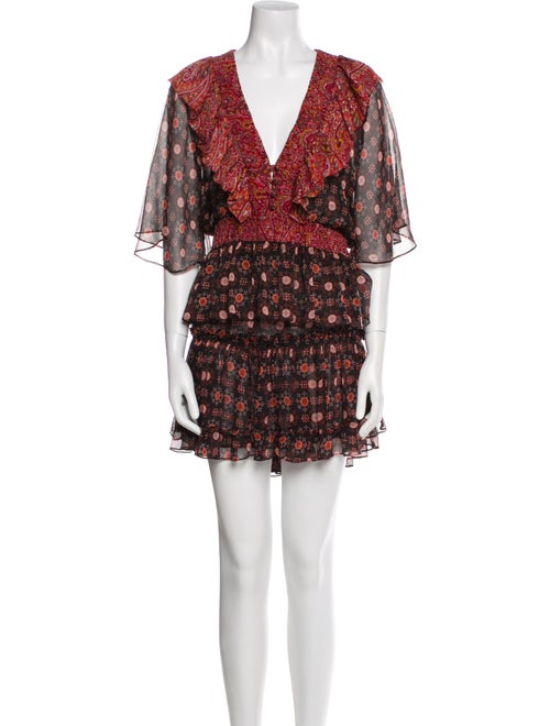 MISA Los Angeles Printed Skirt Set