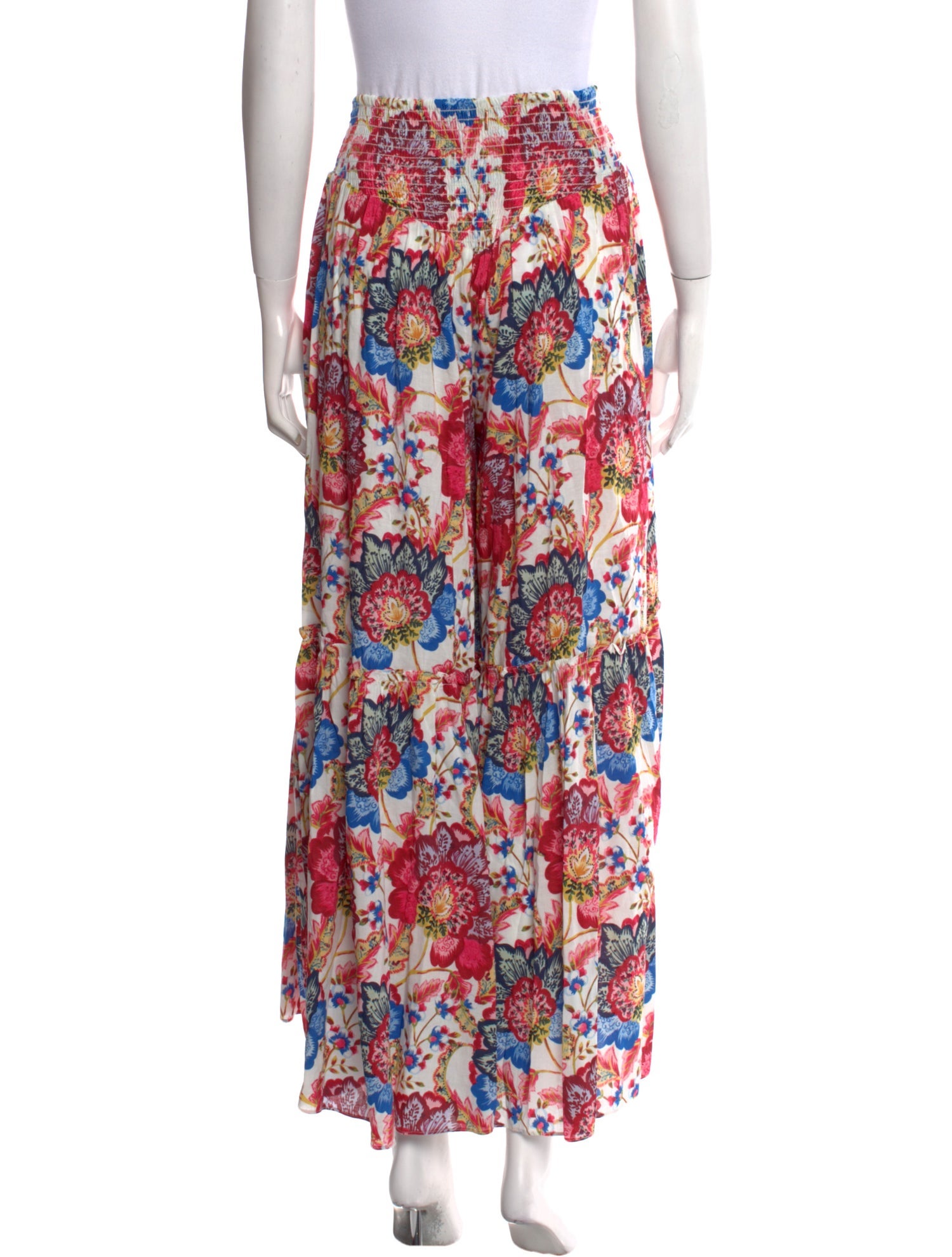 MISA Los Angeles Floral Print Wide Leg Pants - 13.5