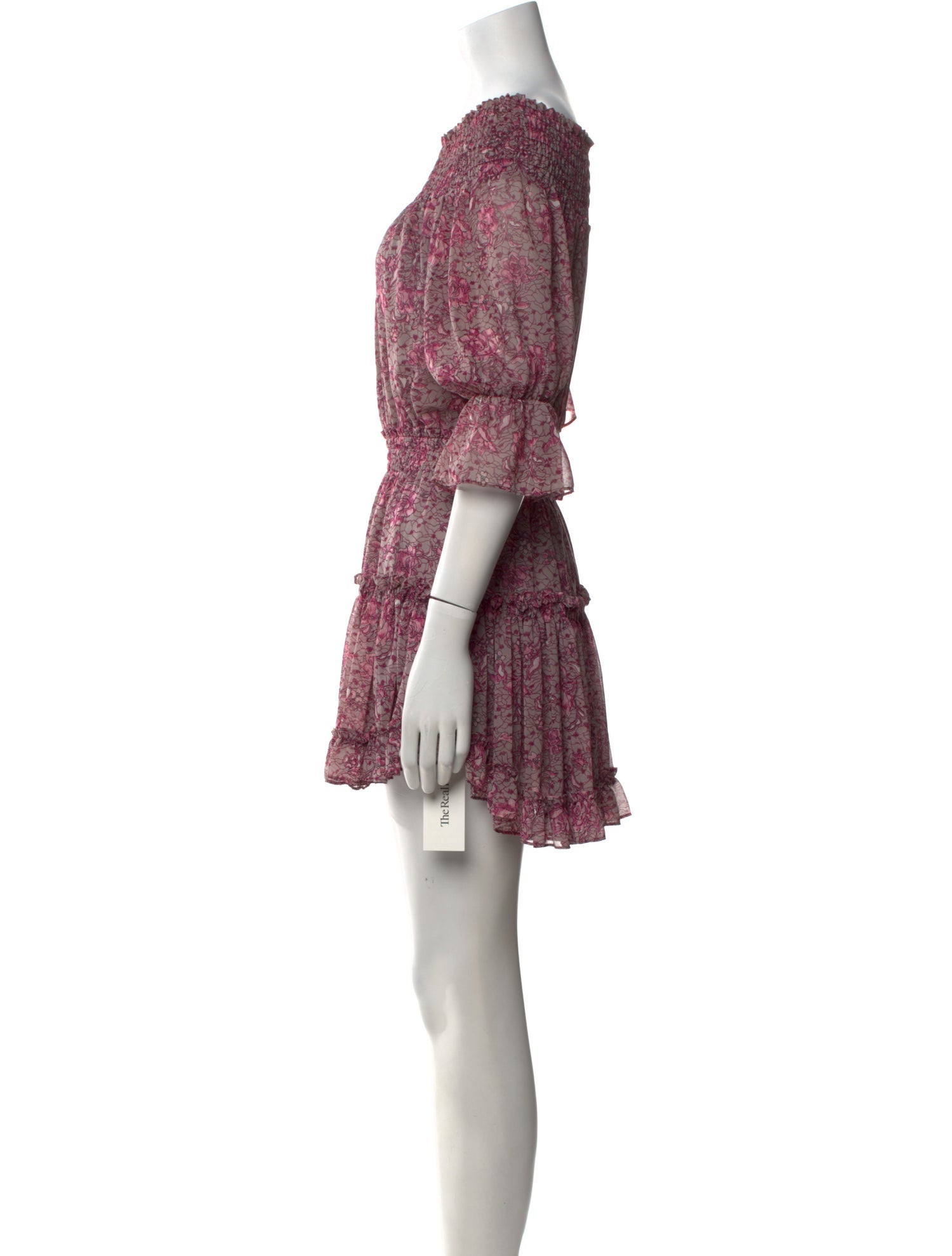 MISA Los Angeles Printed Mini Dress