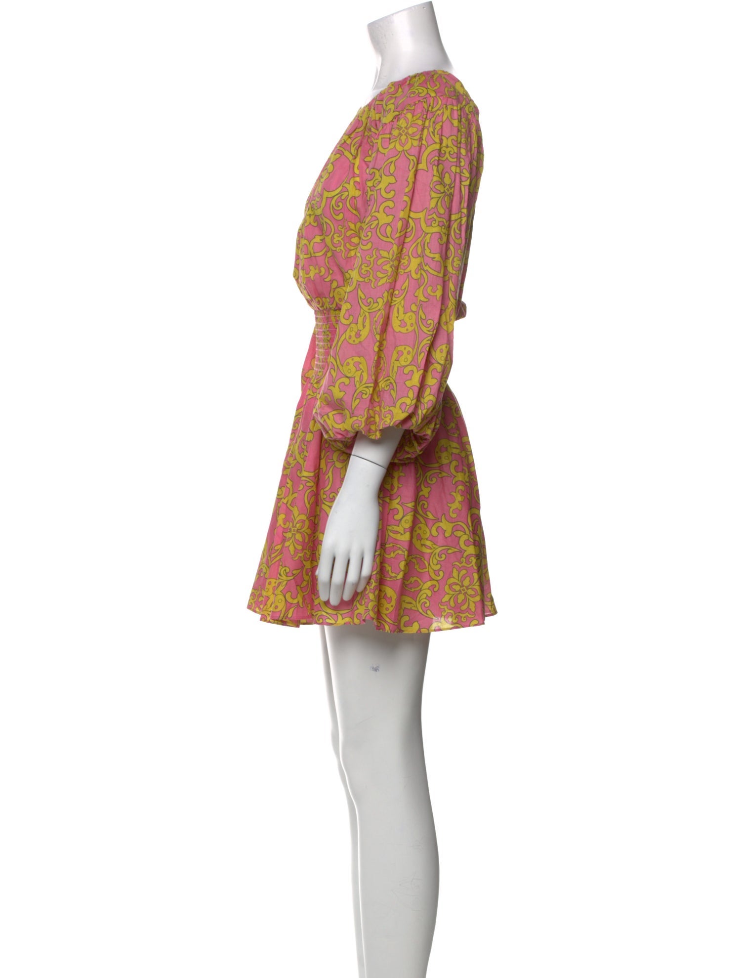 MISA Los Angeles Printed Mini Dress w/ Tags