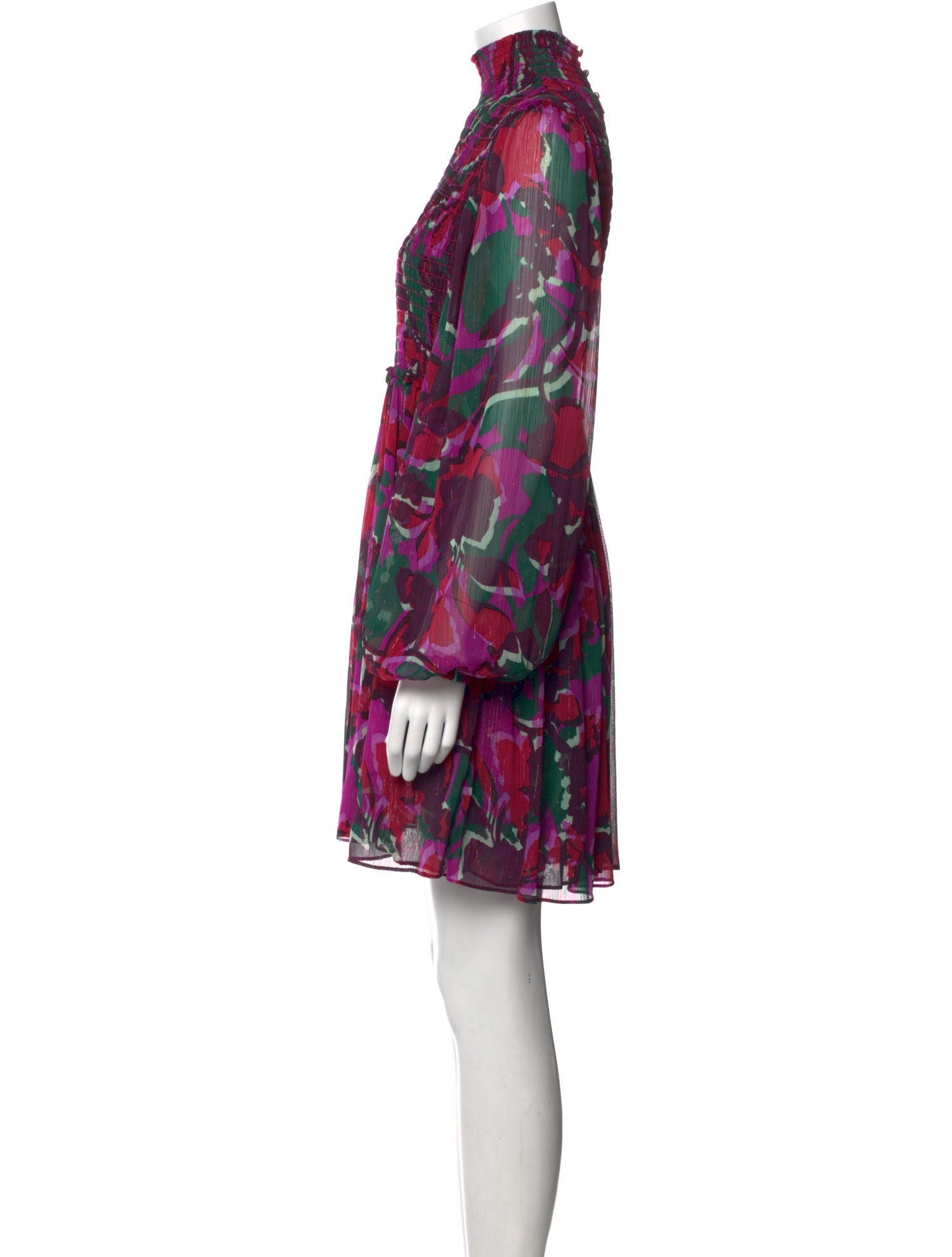 MISA Los Angeles Printed Mini Dress