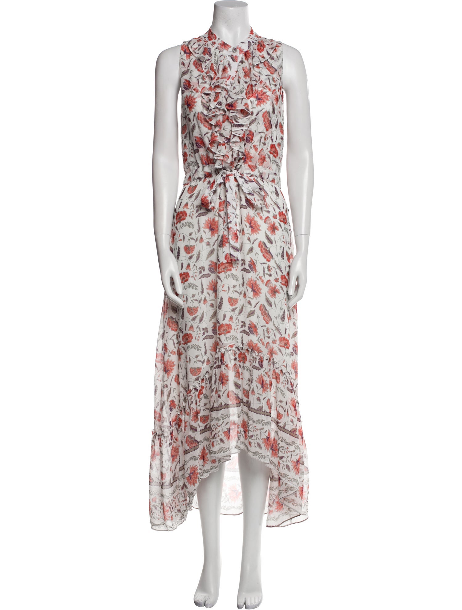 MISA Los Angeles Printed Long Dress