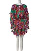MISA Los Angeles Floral Print Mini Dress
