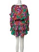 MISA Los Angeles Floral Print Mini Dress