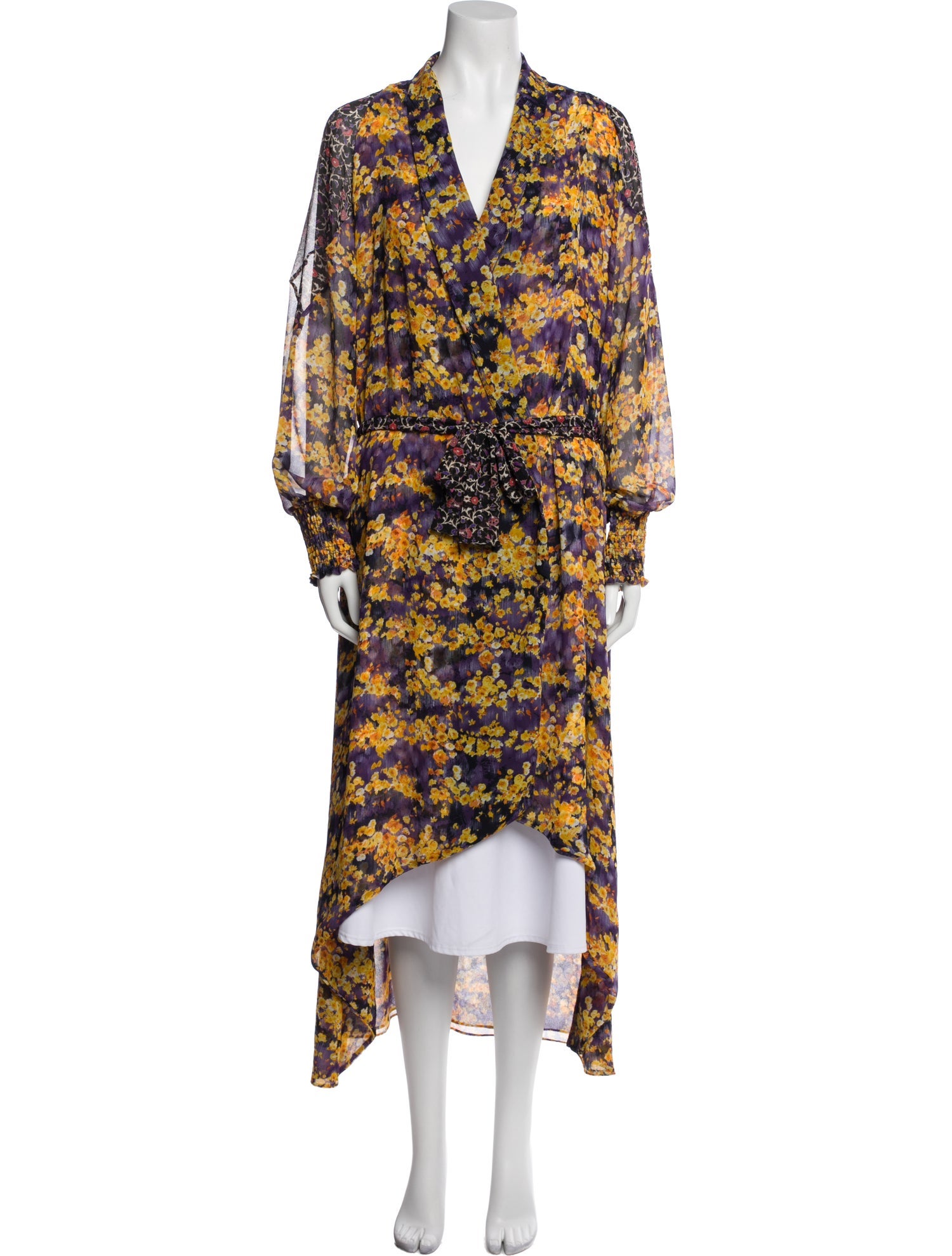 MISA Los Angeles Printed Robe