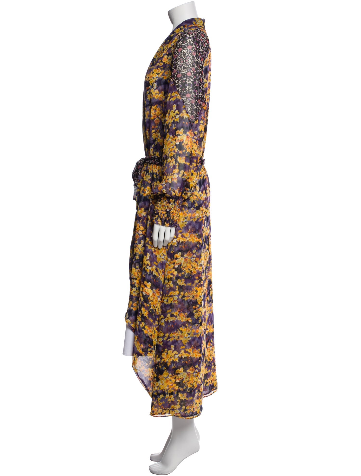 MISA Los Angeles Printed Robe