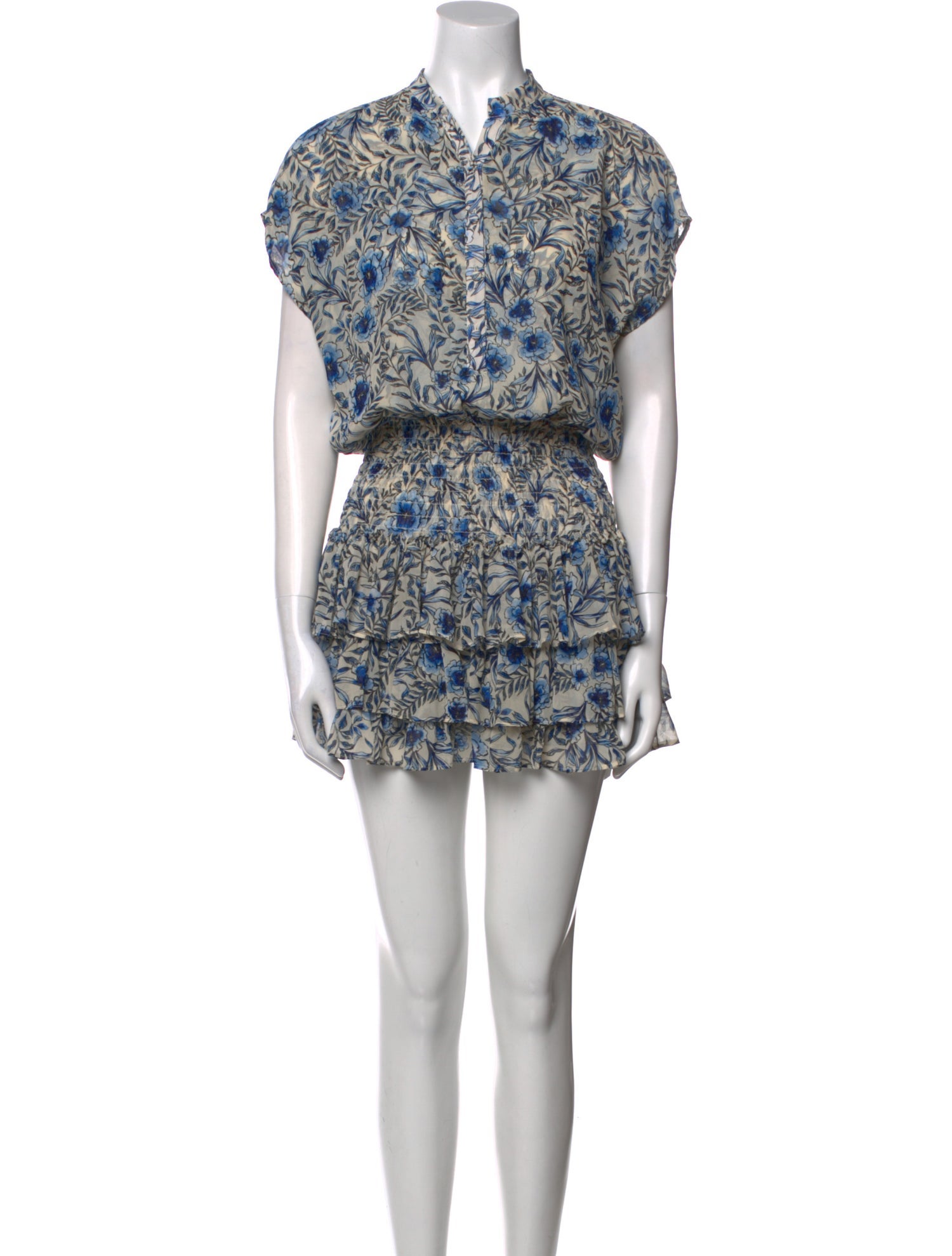 MISA Los Angeles Printed Mini Dress