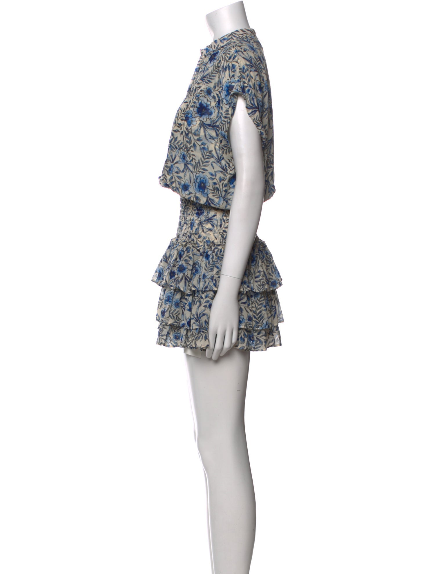 MISA Los Angeles Printed Mini Dress