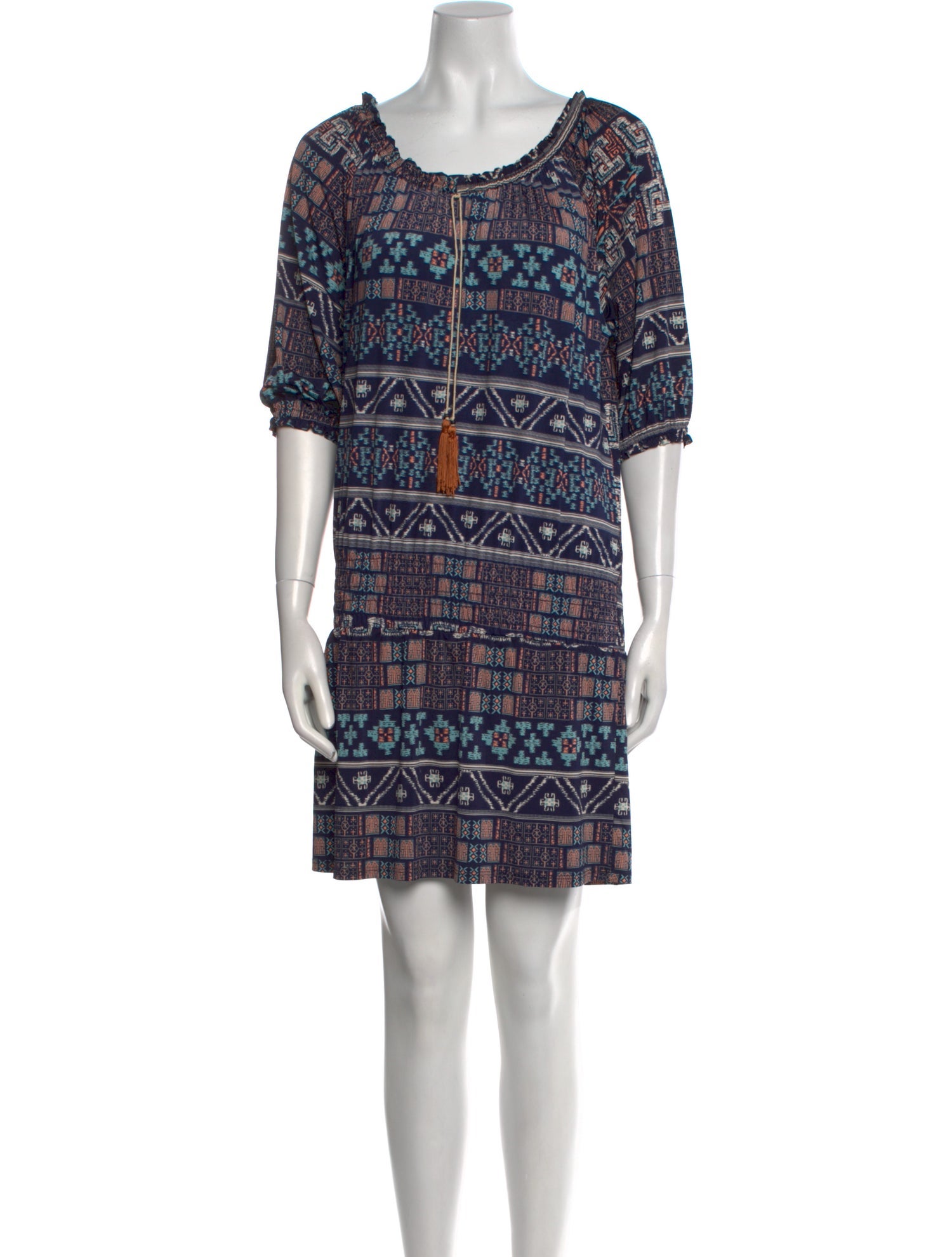 MISA Los Angeles Printed Mini Dress