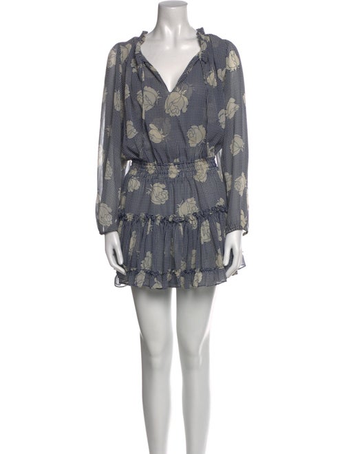 MISA Los Angeles Printed Mini Dress