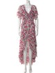 MISA Los Angeles Floral Print Long Dress