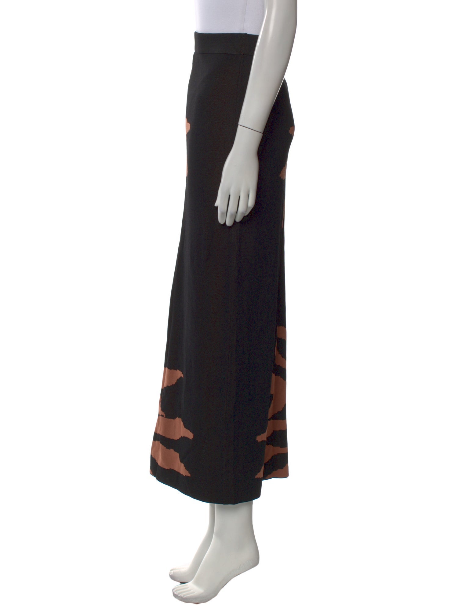MISA Los Angeles Graphic Print Midi Length Skirt w/ Tags