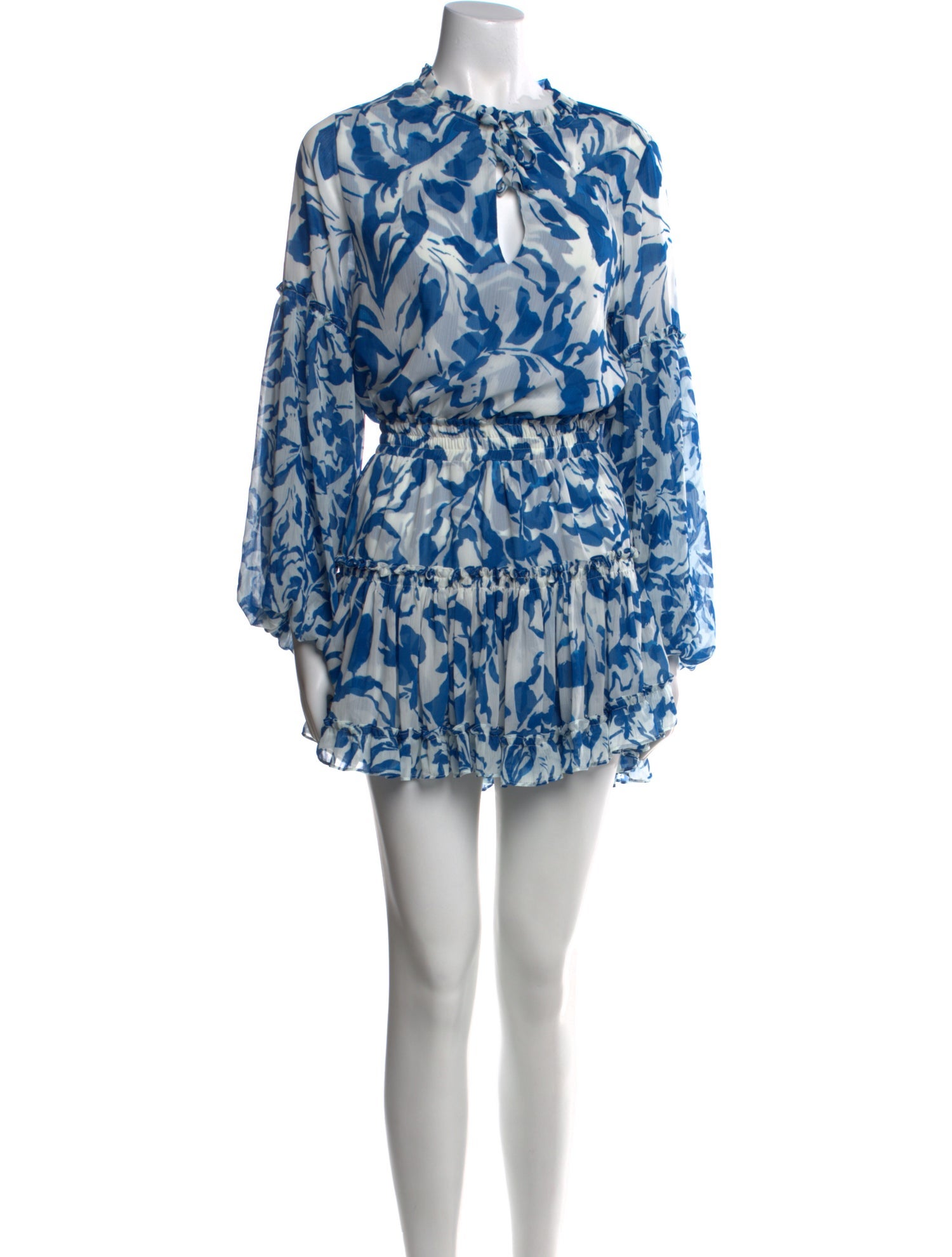 MISA Los Angeles Floral Print Mini Dress w/ Tags