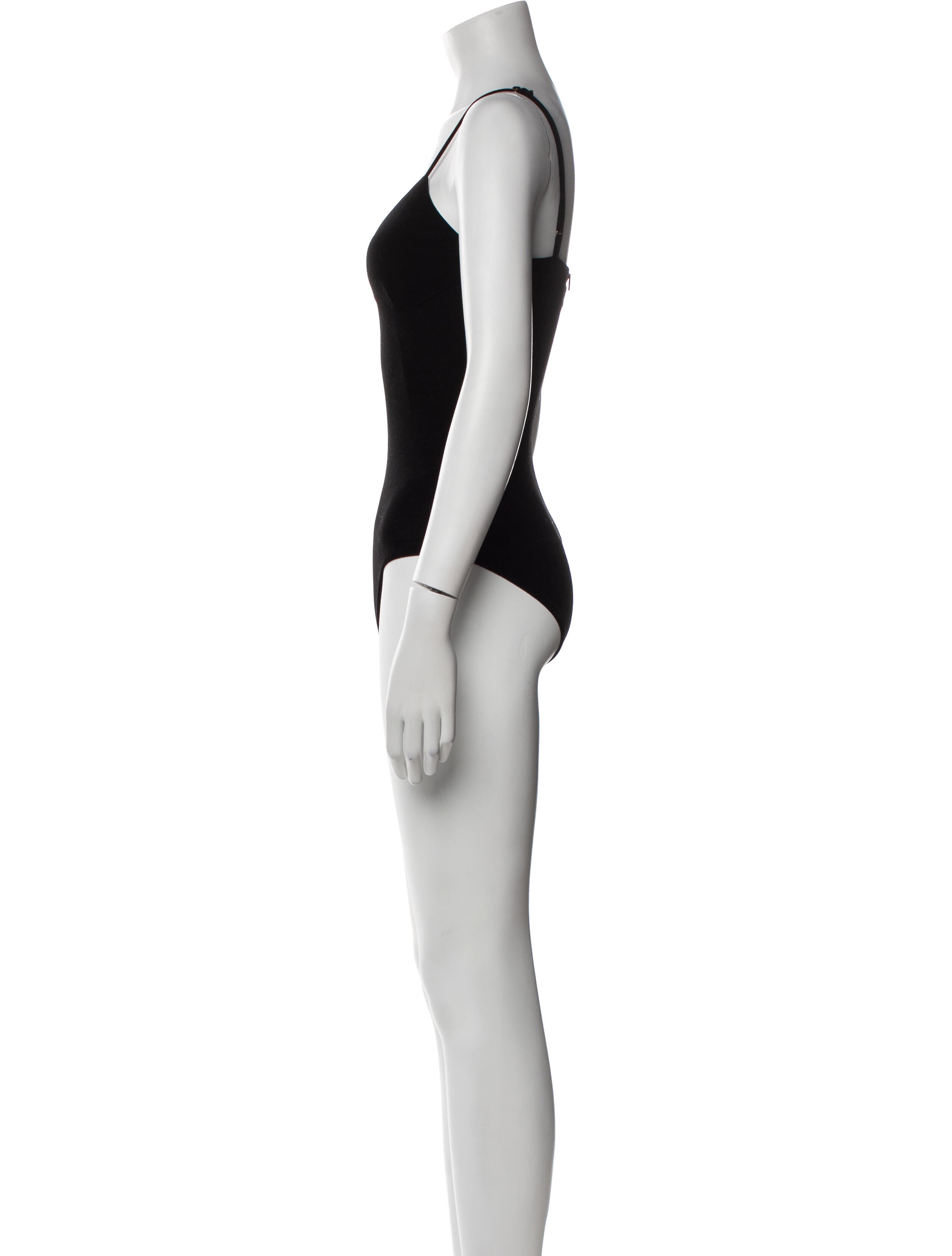 MISA Los Angeles Velvet V-Neck Bodysuit