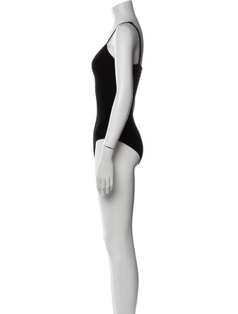 MISA Los Angeles Velvet V-Neck Bodysuit