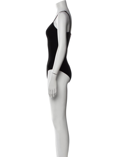 MISA Los Angeles Velvet V-Neck Bodysuit