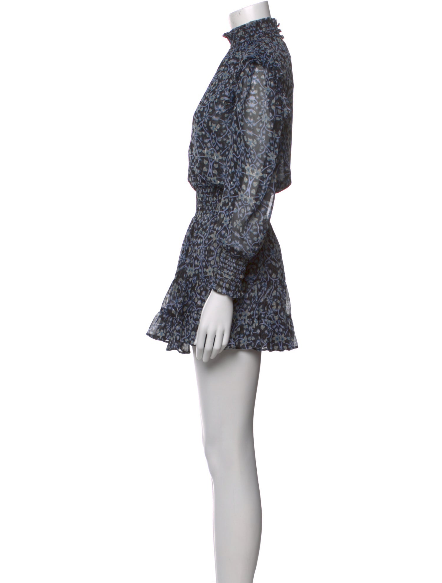 MISA Los Angeles Floral Print Mini Dress w/ Tags