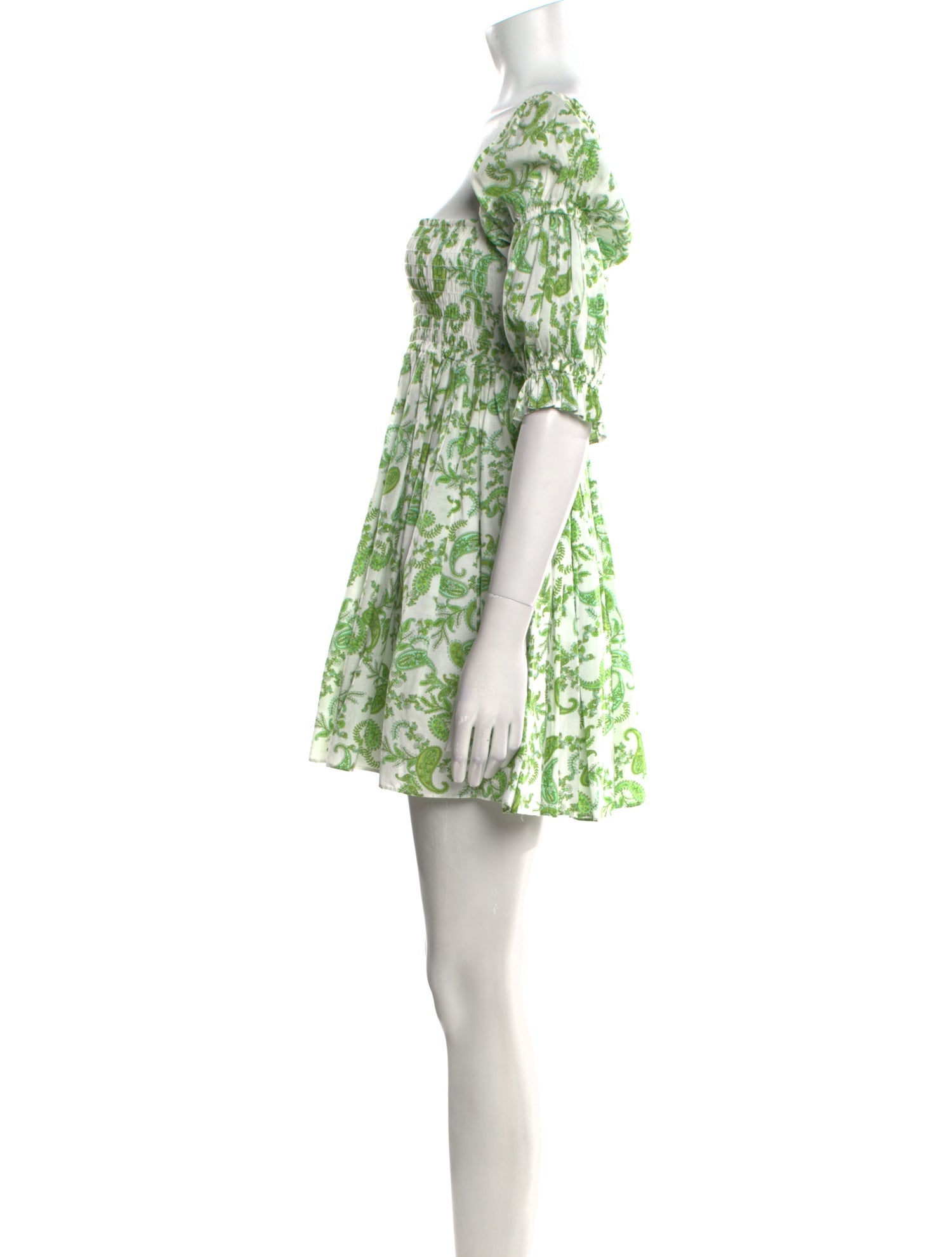 MISA Los Angeles Floral Print Mini Dress