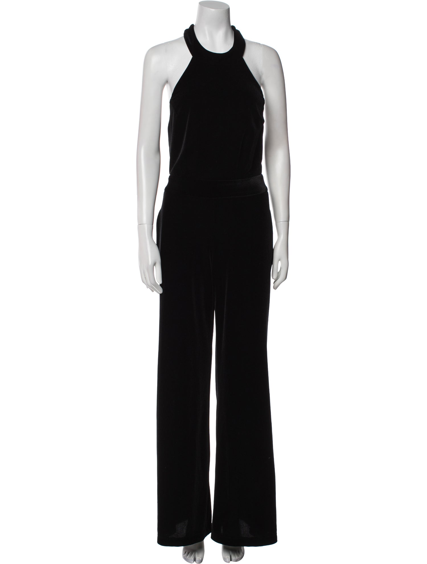 MISA Los Angeles Crew Neck Jumpsuit