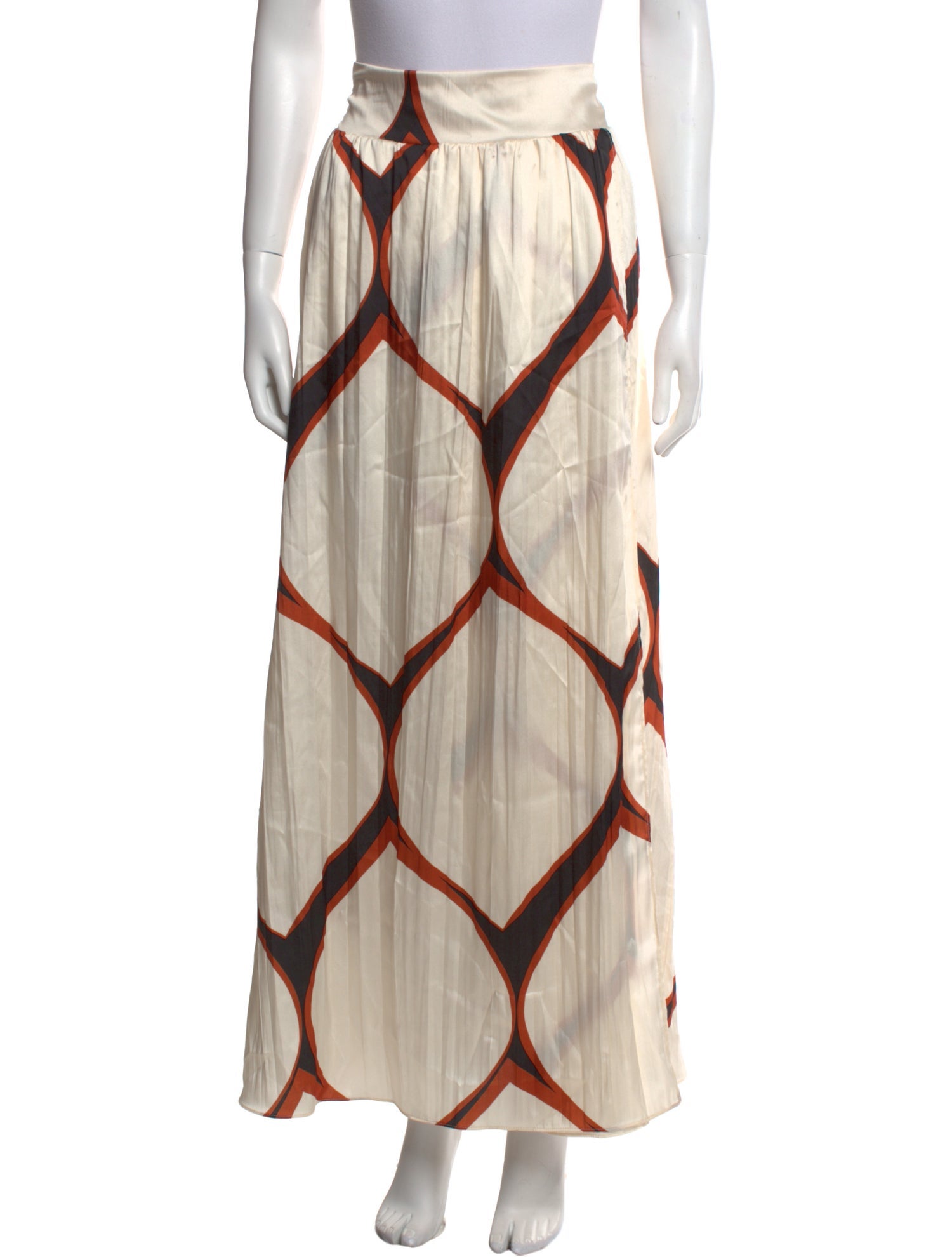 MISA Los Angeles Printed Long Skirt w/ Tags