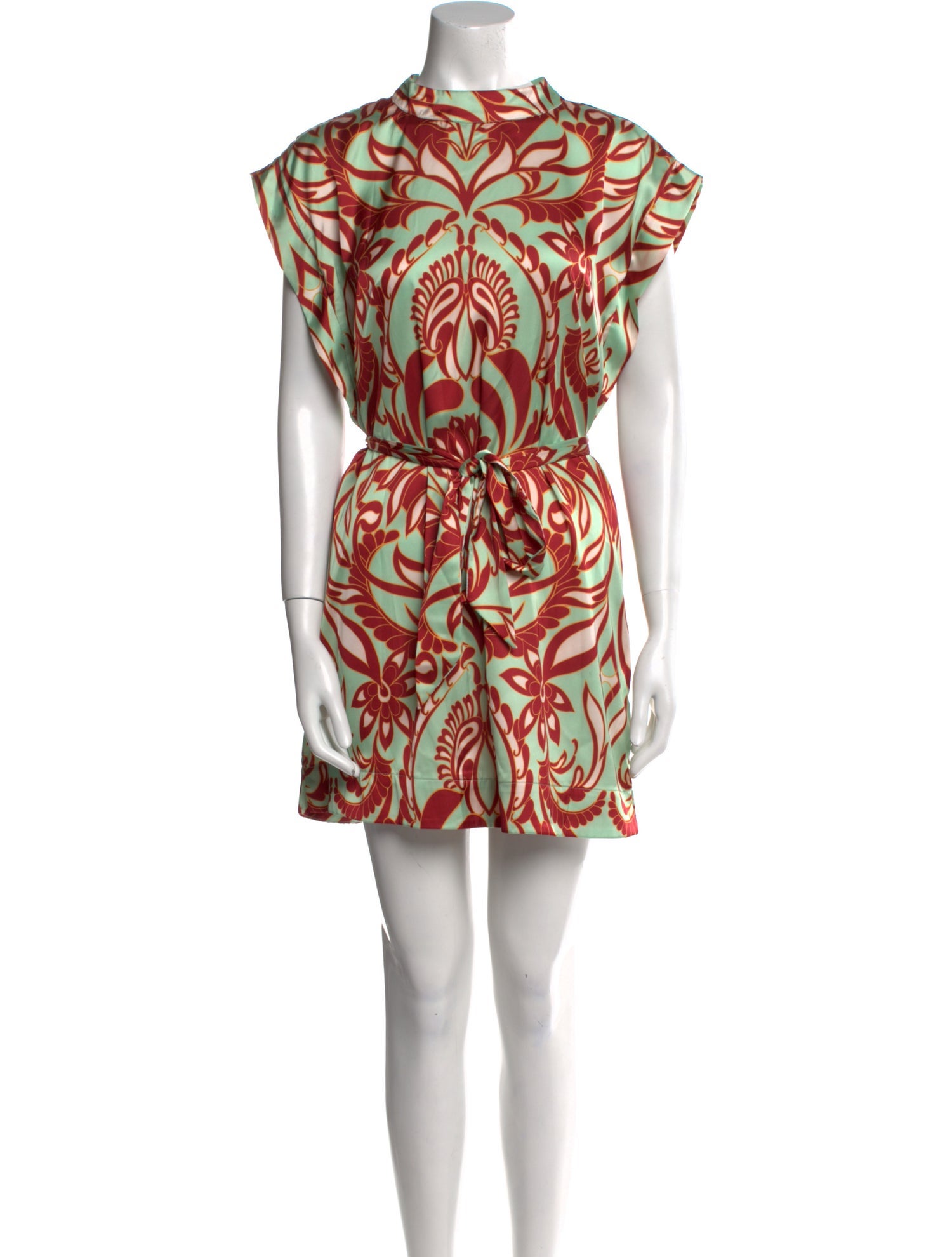 MISA Los Angeles Printed Mini Dress w/ Tags