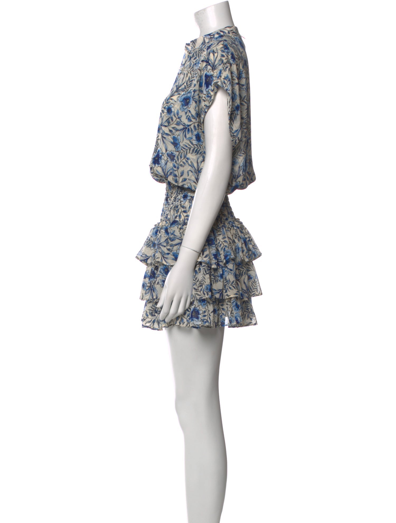 MISA Los Angeles Printed Mini Dress