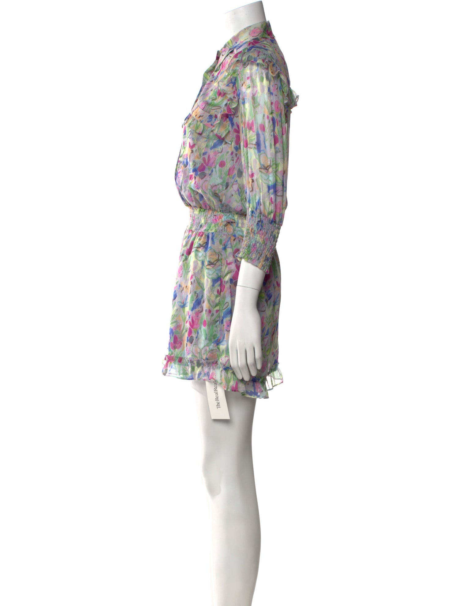 MISA Los Angeles Floral Print Romper