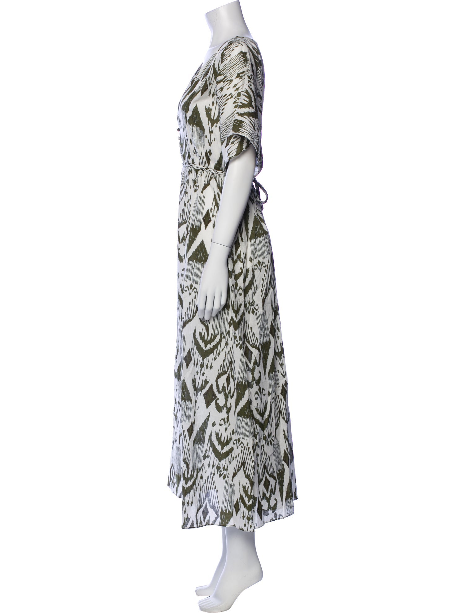 MISA Los Angeles Printed Long Dress