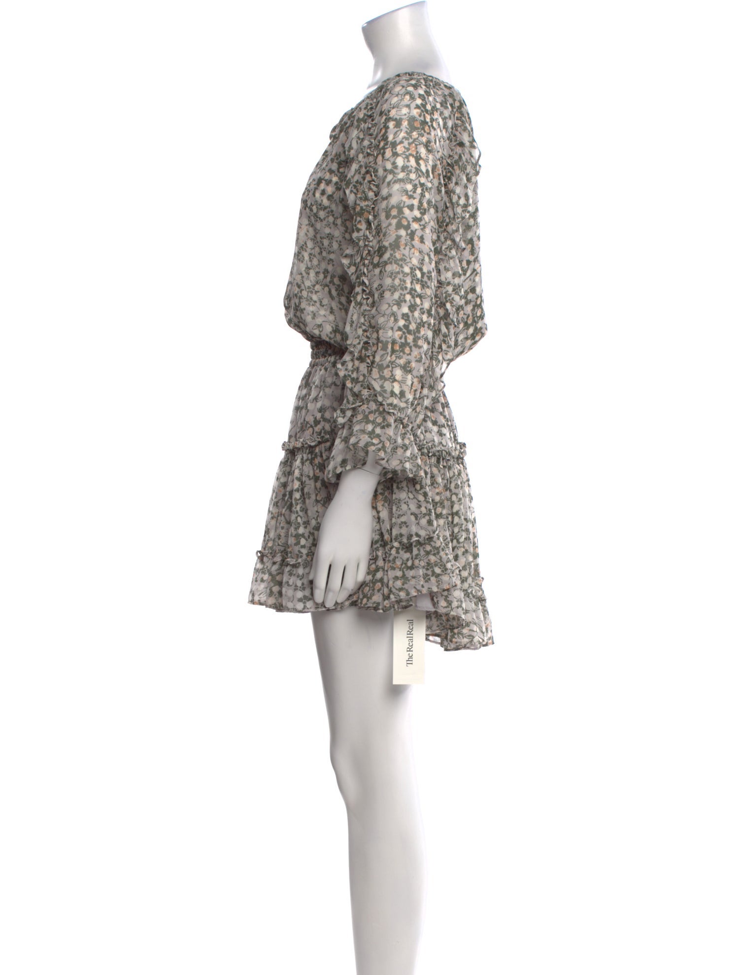 MISA Los Angeles Printed Mini Dress