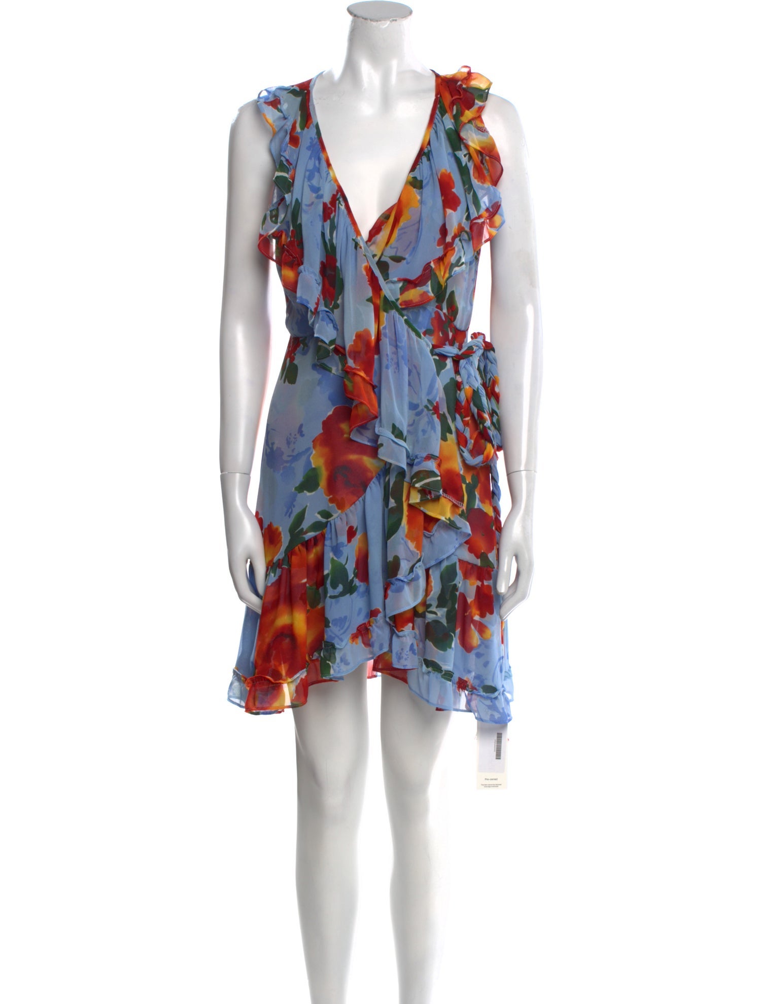 MISA Los Angeles Floral Print Mini Dress