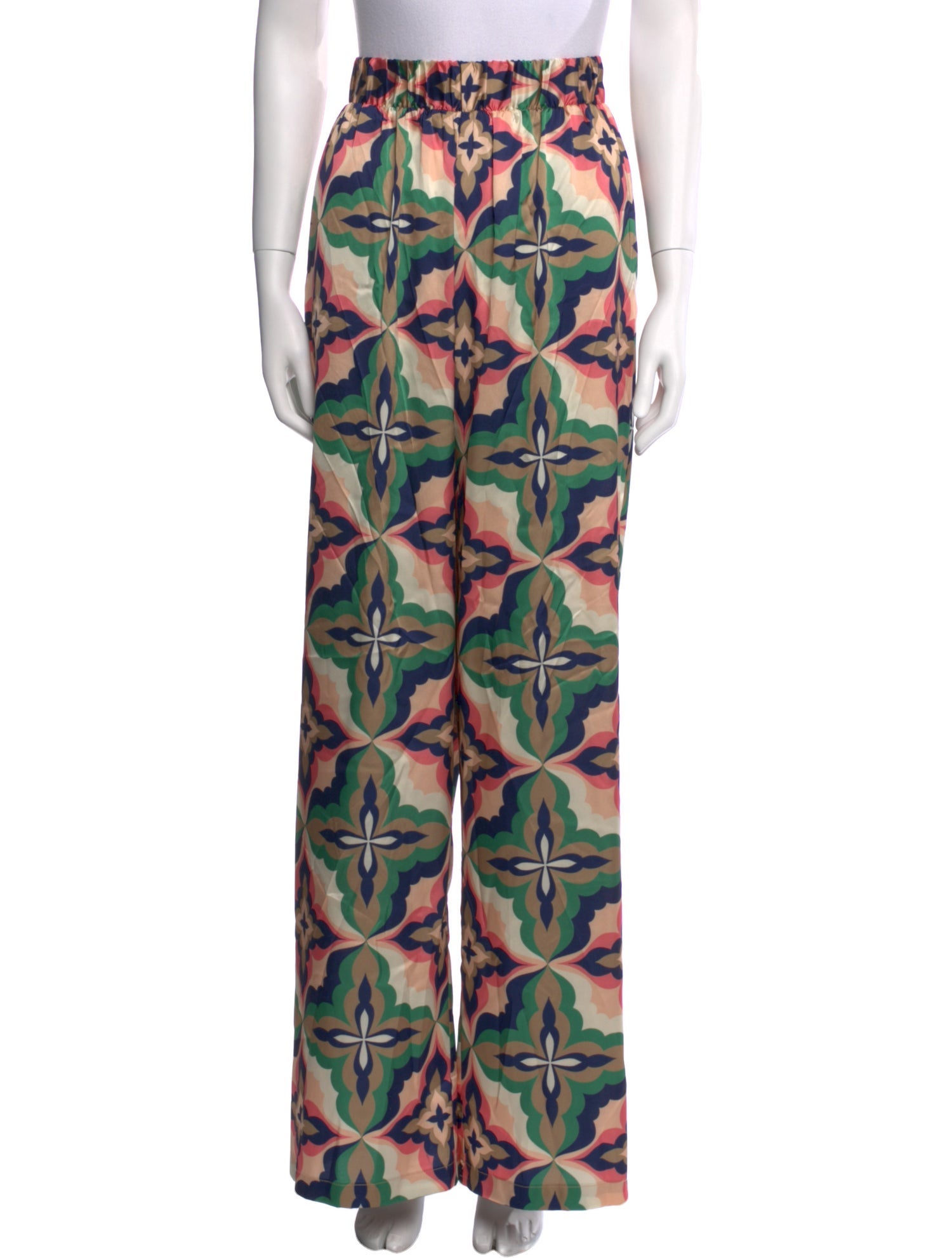 MISA Los Angeles Printed Wide Leg Pants w/ Tags