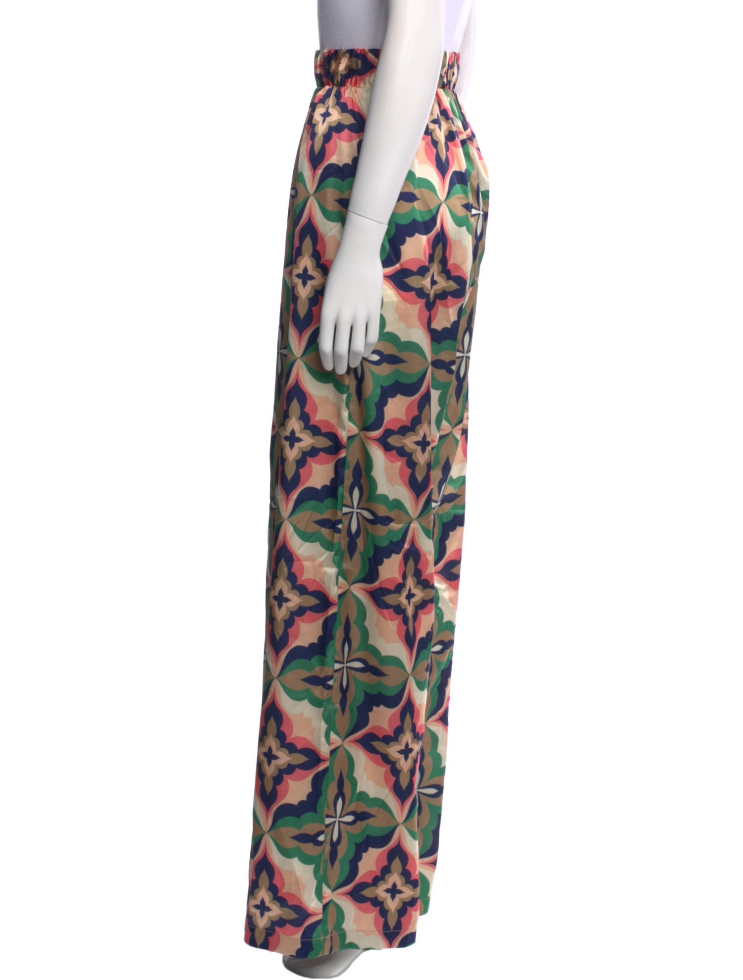MISA Los Angeles Printed Wide Leg Pants w/ Tags