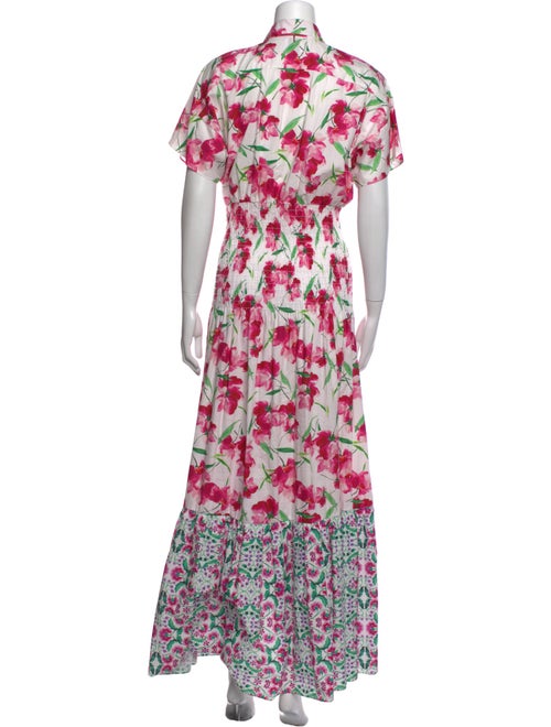 MISA Los Angeles Floral Print Long Dress