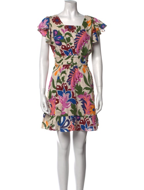 MISA Los Angeles Linen Mini Dress