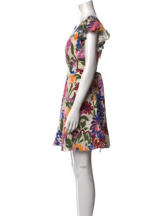 MISA Los Angeles Linen Mini Dress