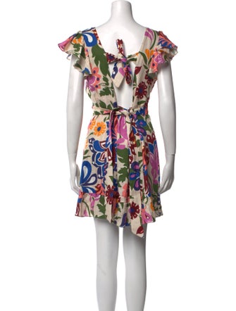 MISA Los Angeles Linen Mini Dress