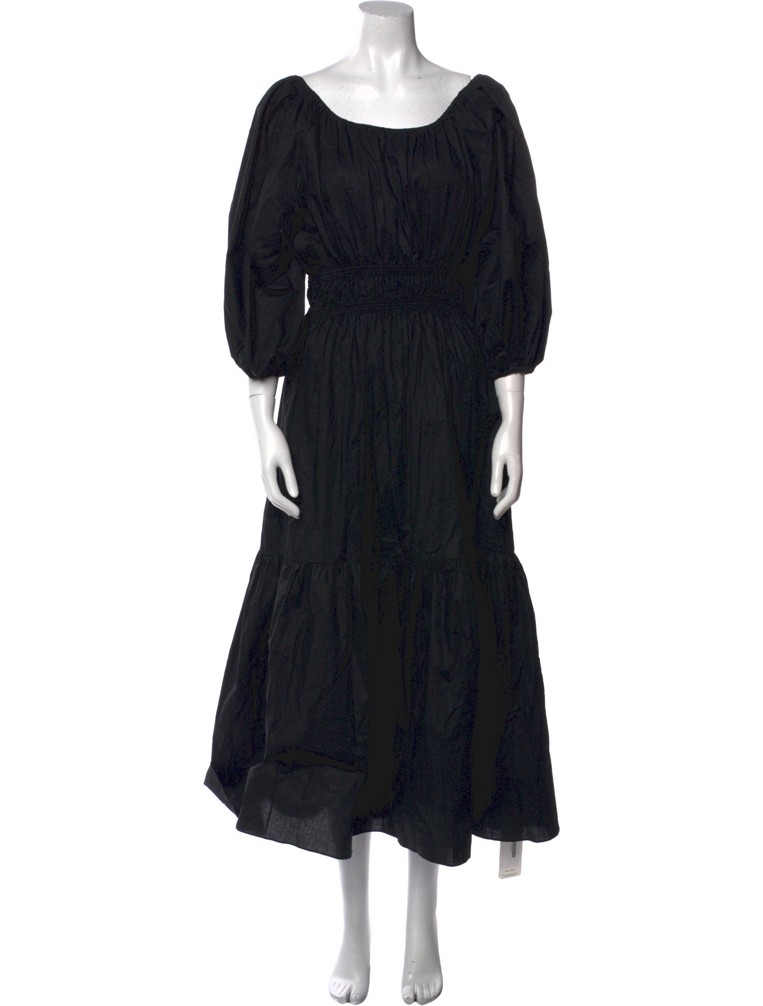 MISA Los Angeles Printed Long Dress