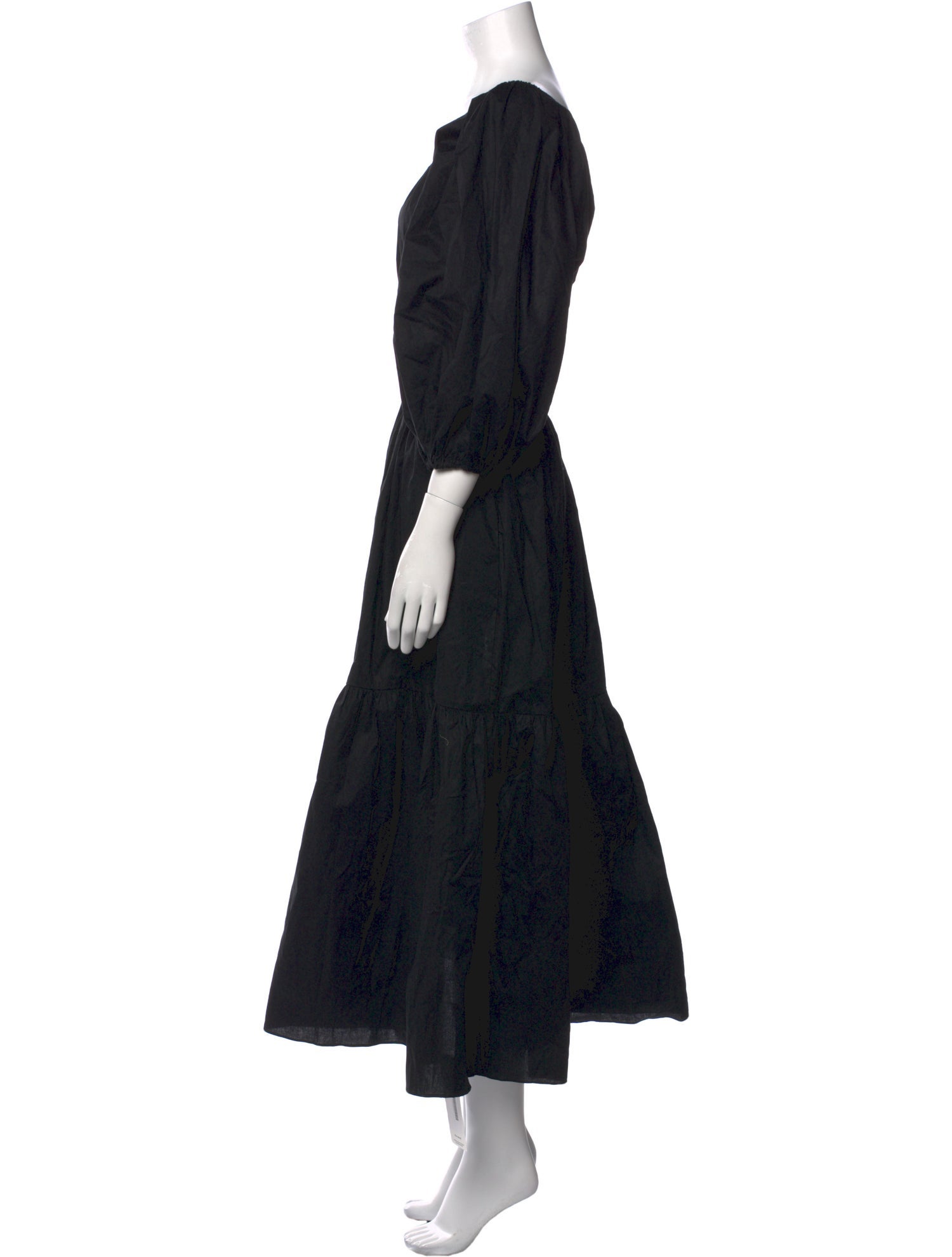 MISA Los Angeles Printed Long Dress