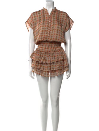 MISA Los Angeles Printed Mini Dress