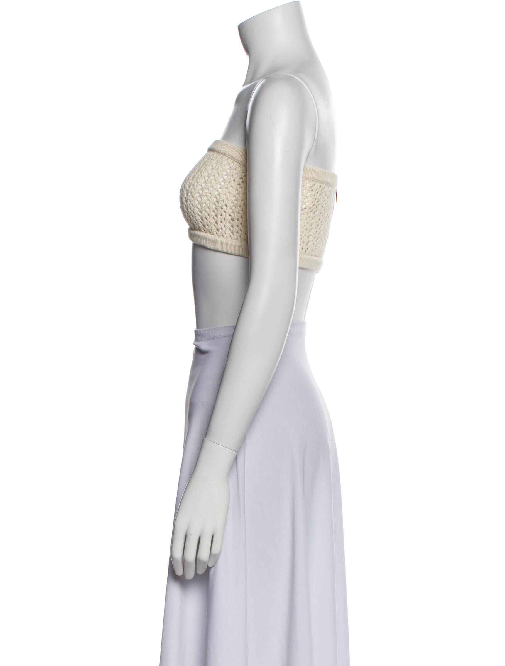 MISA Los Angeles Strapless Sweater