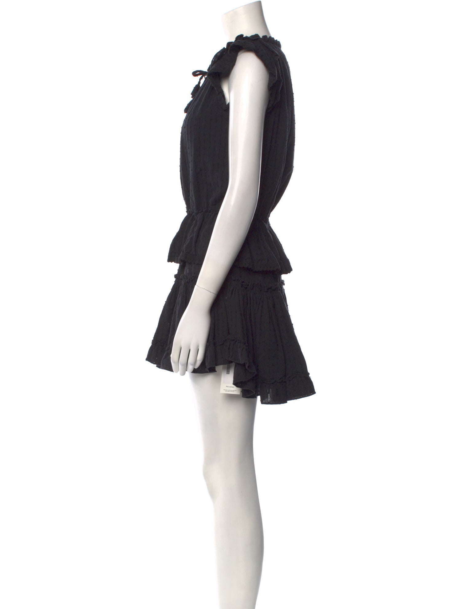 MISA Los Angeles V-Neck Mini Dress